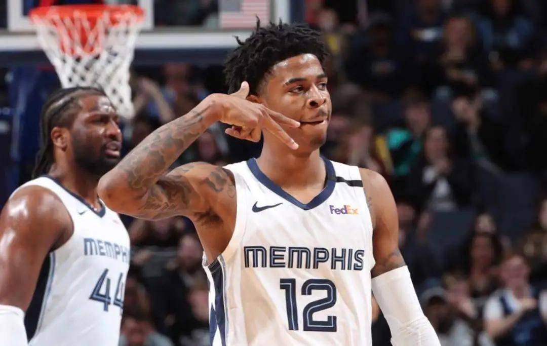  灰熊莫兰特闪电突破撕裂湖人防守